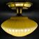 Lampe suspendue Art Déco, Pologne, années 1950