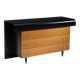 French Commode with Drop-Front Secretary Desk, 3 Drawers, Pierre Cardin 1980s