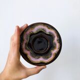 Vallauris coffee cups and bowls Pink and brown