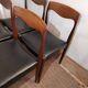 Lot de 5 chaises style scandinaves