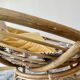 Fauteuil papasan ou loveuse en rotin