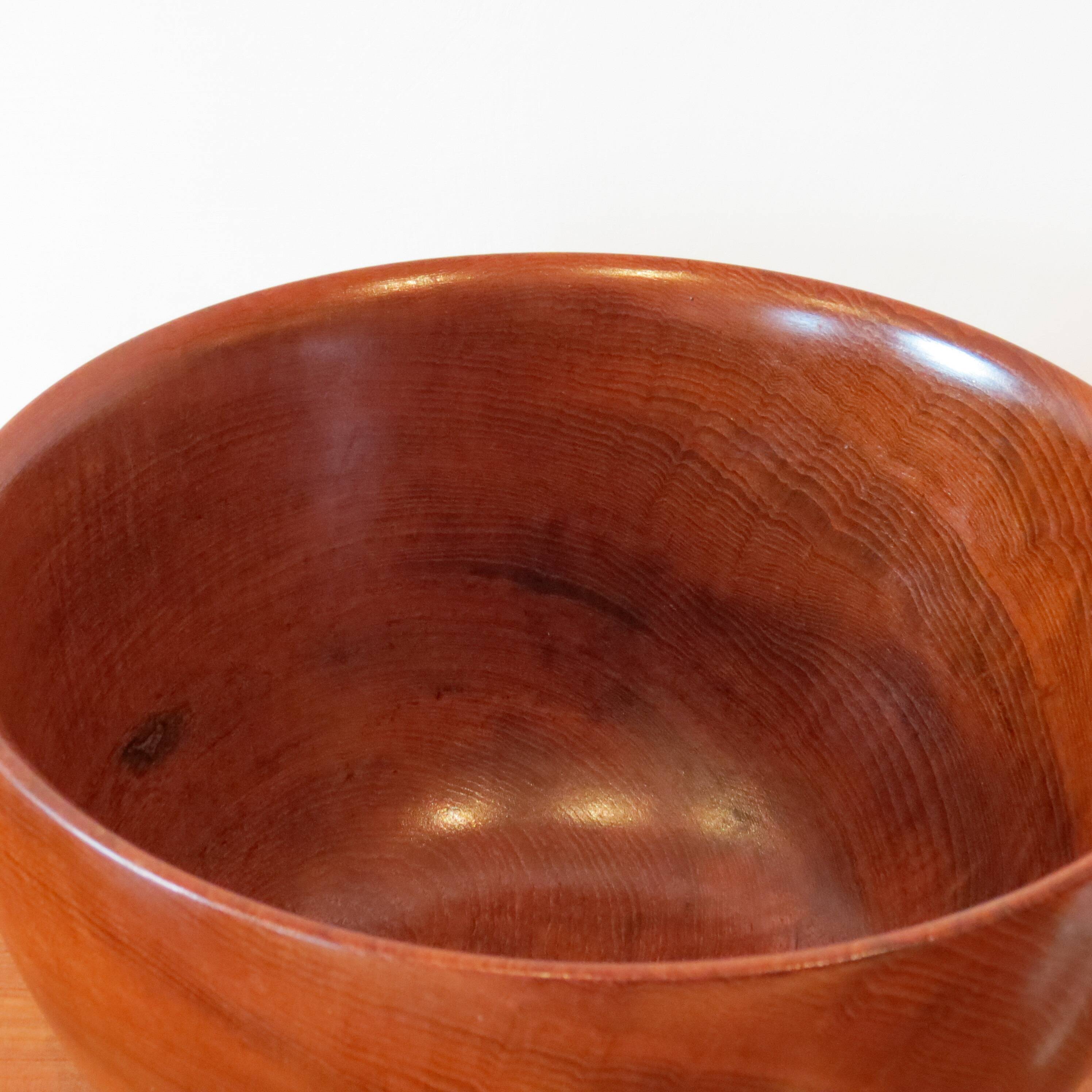 Very Large Teak Midcentury Wooden Bowl by Galatix England, 1970s