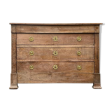 Walnut chest of drawers
