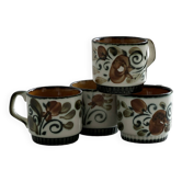 Boch Louvière coffee cups 'Argenteuil'