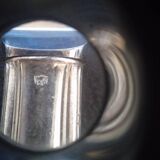 12 knives + silver metal punch from the 1950s