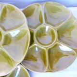 4 assiettes à huitres de Gien 2106171