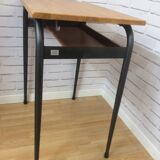 School desk and chair