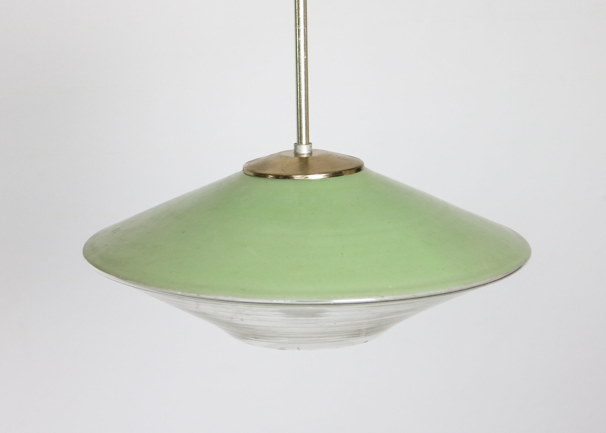 Mid-Century Space Green Pendant Lamp