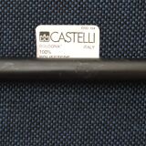 Series of 4 chairs DSC 106 Castelli by Piretti 1972