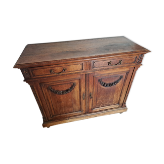 Solid oak sideboard