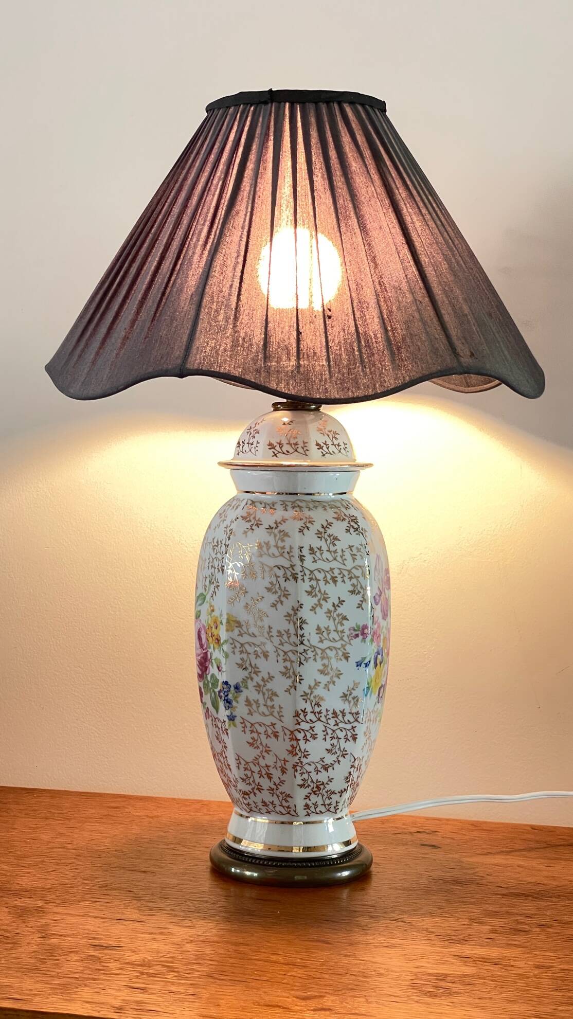 LAMP Porcelain from LIMOGES France