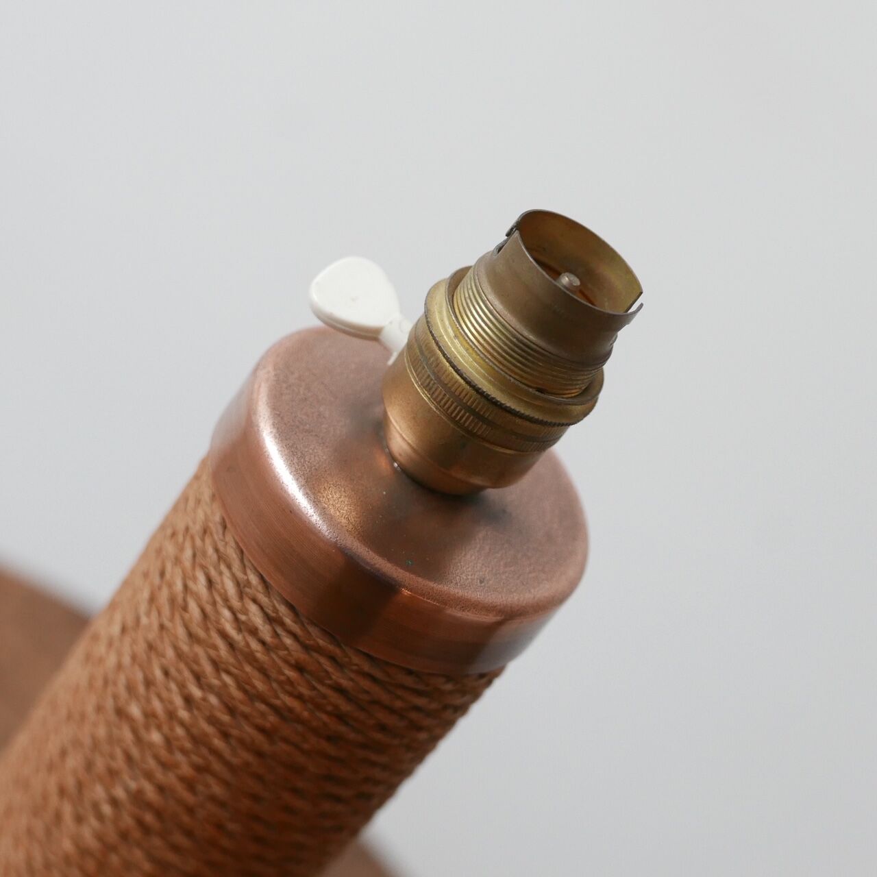 French cord table lamp