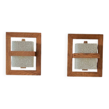 Paire d’appliques scandinaves