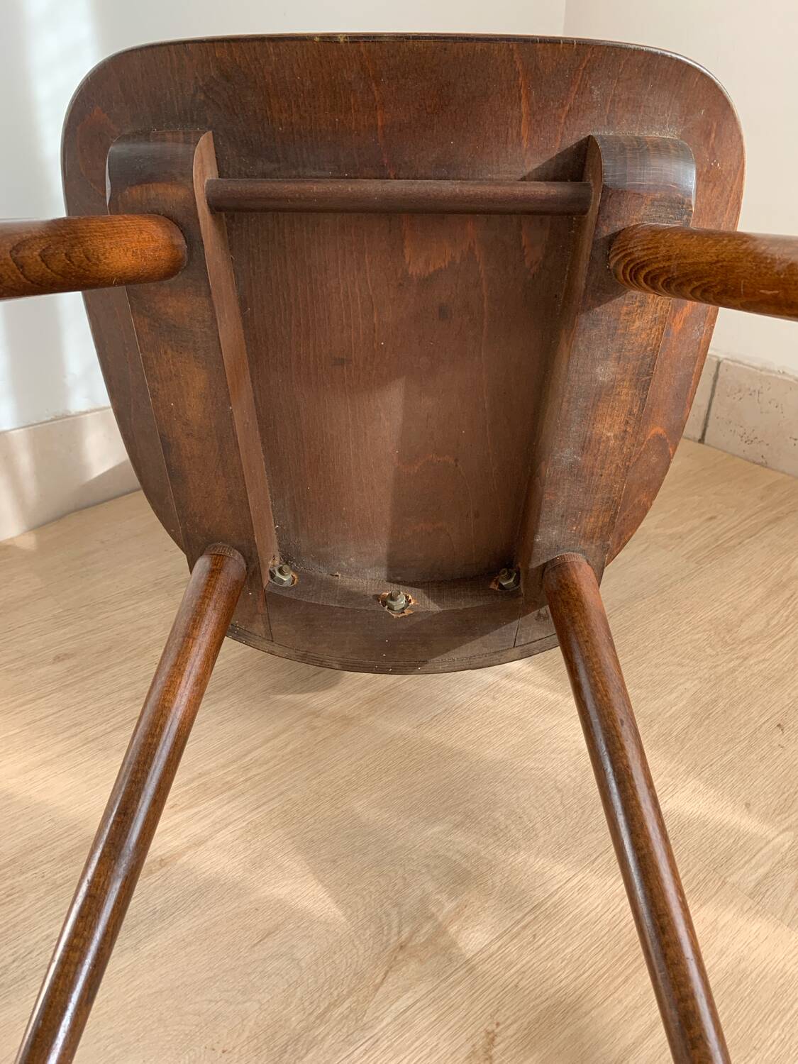 Série de 6 chaises Baumann modèle Œil