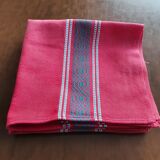4 serviettes bistrot authentique