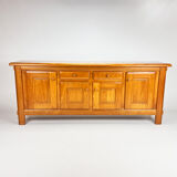 France Maison Raigan Style Elm Sideboard, 1970s