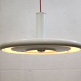 White XL Fog & Morup Optima Pendant Lamp: Hans Due Design, Denmark 1970s