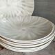 Nine earthenware plates from Salins-les-Bains vintage