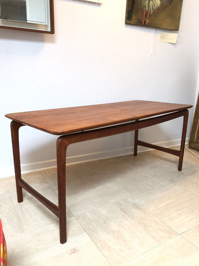Scandinavian teak coffee table, 1950