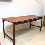 Scandinavian teak coffee table, 1950