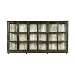 vitrine en bois