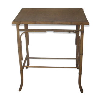 Table d'appoint bambou