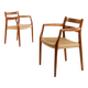 Model 67 Dining Chair by Niels Möller for JL Möller