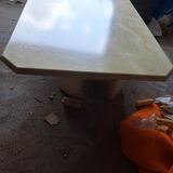 Table basse travertin