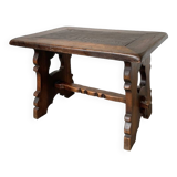 50s Brutalist Oak Coffee Table