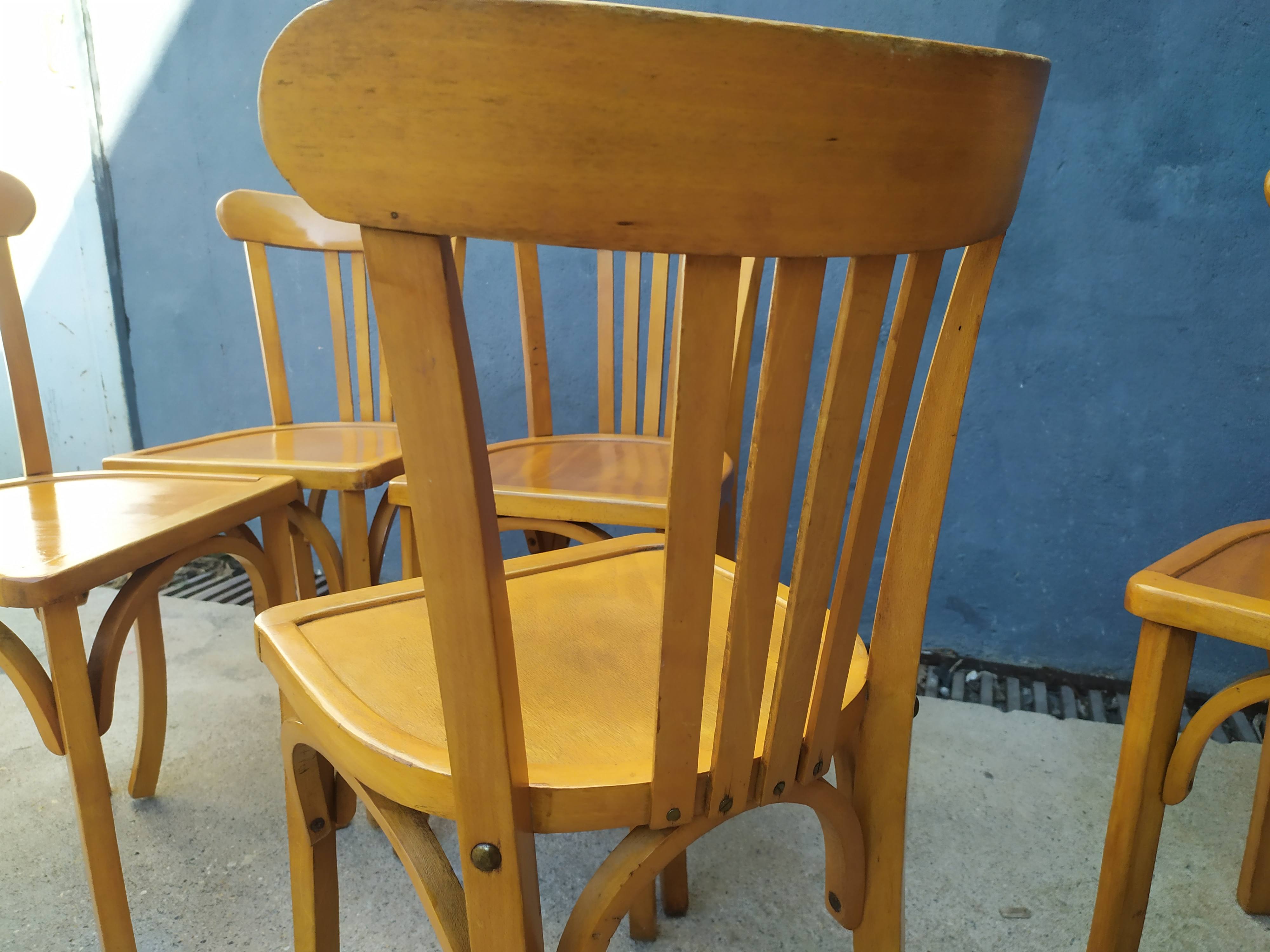 6 bistro chairs