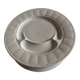 Set de 6 assiettes à asperges en porcelaine 1960