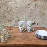 Winterling thistle coffee service