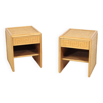 Duo of vintage Stübert bedside tables