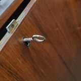 Scandinavian wooden wall-mounted secretary shelf Design Kai Kristiansen