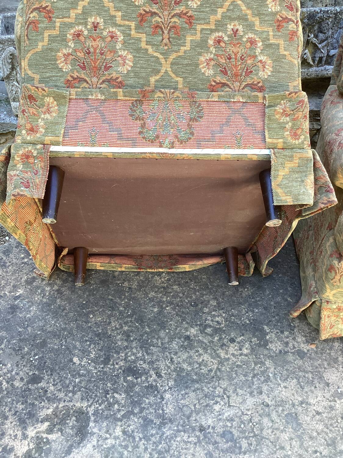 Pair of vintage armchairs