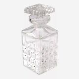 Cut crystal whiskey decanter