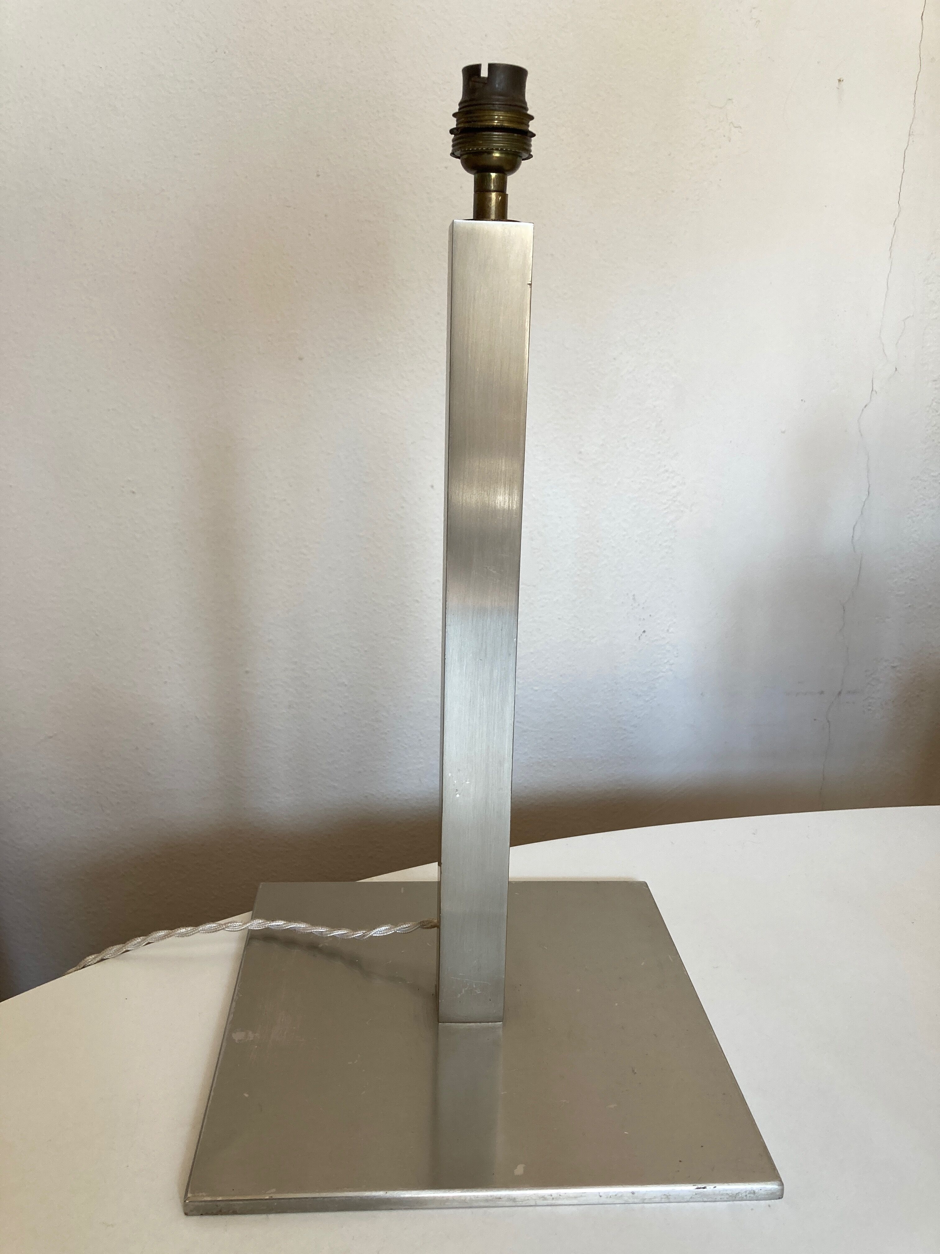 1970 steel living room lamp