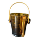 Vintage Amber Glass Ice Bucket