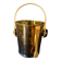 Vintage Amber Glass Ice Bucket
