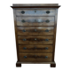 Chiffonnier en Placage de Noyer Style Restauration