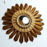 Vintage sunburst mirror, 1960s