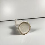 White porcelain single-stem vase