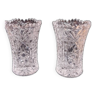 Crystal glasses/vases