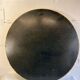 Miroir rond vintage avec bord "doré"