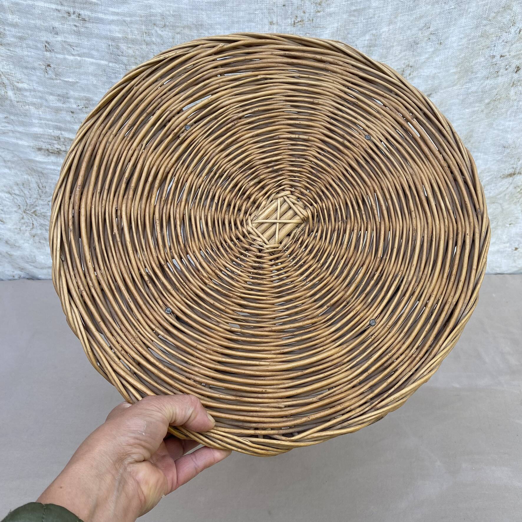 Bedside table, rattan side table