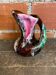 Old pichet vallauris polychrome glazed ceramics france vintage