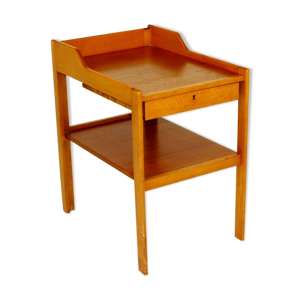 Table de chevet en teck