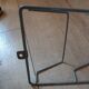 Metal wall-mounted magazine/book rack