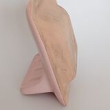 Pink ceramic soap dish