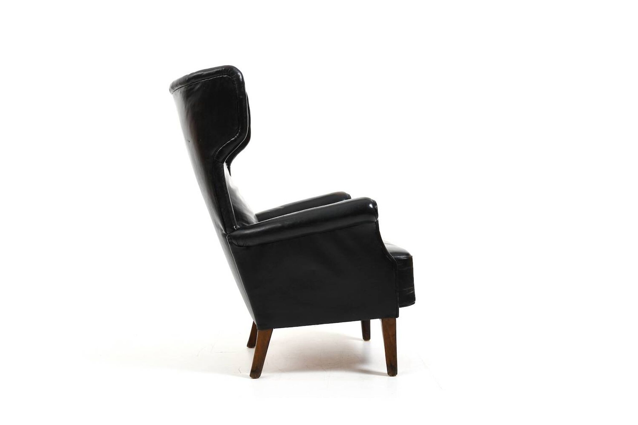 Fritz Hansen Danemark Fauteuil lounge modèle 8023 années 1950
